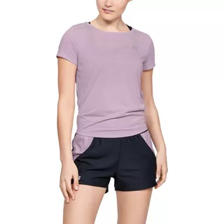 Women’s T-Shirt Under Armour Whisperlight SS - Pink Fog