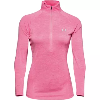 Dámská funkční mikina Under Armour New Tech 1/2 Zip - Twist - Tetra Gray