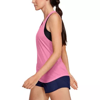 Dámske bežecké tielko Under Armour Streaker 2.0 Racer Tank - Lipstick