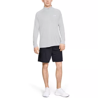 Pánske tričko Under Armour Tech 2.0 1/2 Zip - XS - Halo Gray