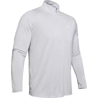 Pánske tričko Under Armour Tech 2.0 1/2 Zip - Black /  / Charcoal