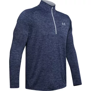 Pánske tričko Under Armour Tech 2.0 1/2 Zip - M - Blue Ink