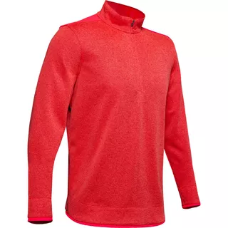 Pánska mikina Under Armour SweaterFleece 1/2 Zip - Pitch Gray