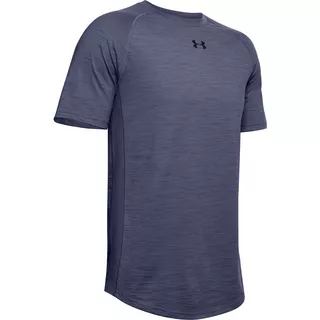 Pánske tričko Under Armour Charged Cotton SS - Blue Ink - Blue Ink