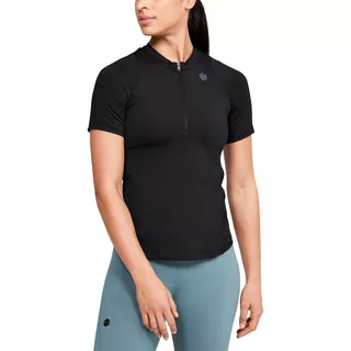 Dámske tričko Under Armour Rush Vent SS - Black