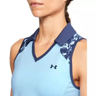 Dámske tielko s límčekom Under Armour Zinger Sleeveless Blocked Polo - S