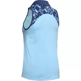 Dámske tielko s límčekom Under Armour Zinger Sleeveless Blocked Polo - M