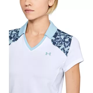 Dámske tričko Under Armour Zinger Blocked Polo - M