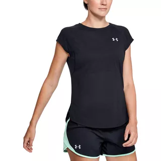 Women’s Running T-Shirt Under Armour W Streaker 2.0 Shift Short Sleeve - Blue Ink