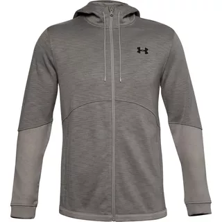 Pánska mikina Under Armour Double Knit FZ Hoodie - Black