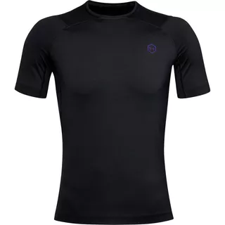 Men’s Compression T-Shirt Under Armour HeatGear Rush SS - Black