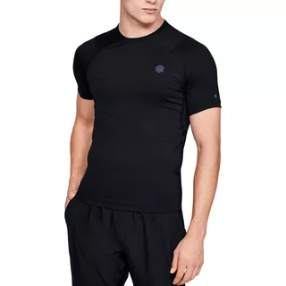 Pánské kompresní triko Under Armour HeatGear Rush Compression SS - Black