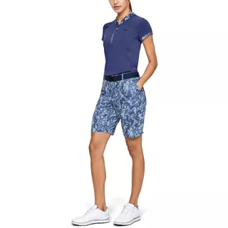 Dámske tričko Under Armour Zinger Zip Polo - Blue Ink