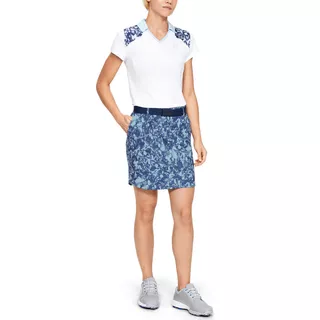 Golfová sukňa Under Armour Links Woven Printed Skort - Blue Frost