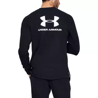 Pánska mikina Under Armour Sportstyle Terry Logo Crew - Onyx White