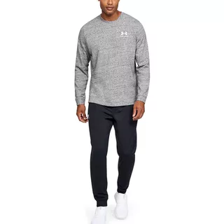 Pánska mikina Under Armour Sportstyle Terry Logo Crew - Onyx White