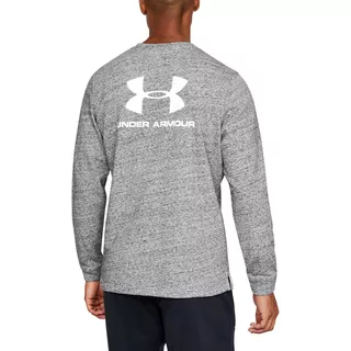 Men’s Hoodie Under Armour Sportstyle Terry Logo Crew - Onyx White