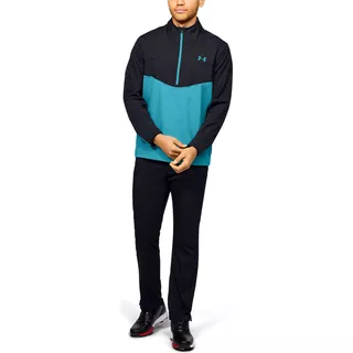 Men’s Golf Jacket Under Armour Storm Windstrike Half Zip - Black