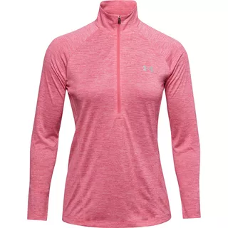 Dámská funkční mikina Under Armour New Tech 1/2 Zip - Twist - Tetra Gray