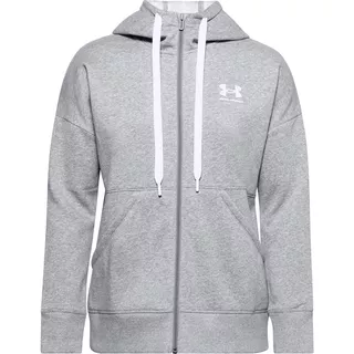 Under Armour Rival Fleece FZ Damen-Sweatshirt Hoodie - schwarz