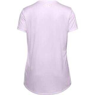 Girls’ T-Shirt Under Armour Tech Graphic Big Logo SS - Eclectic Pink
