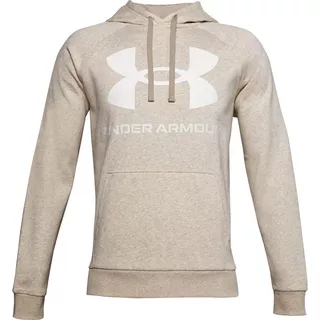 Men’s Hoodie Under Armour Rival Fleece Big Logo HD - Black