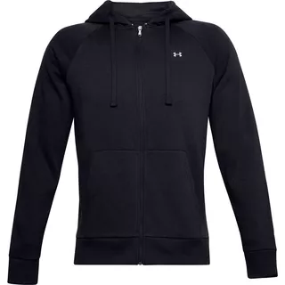 Pánska mikina Under Armour Rival Fleece FZ Hoodie - Black