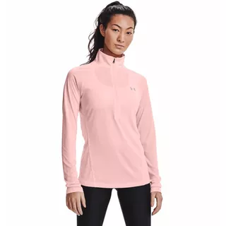 Dámská funkční mikina Under Armour New Tech 1/2 Zip - Twist - Tetra Gray