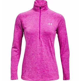 Dámská funkční mikina Under Armour New Tech 1/2 Zip - Twist - Tetra Gray