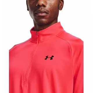 Pánske tričko Under Armour Tech 2.0 1/2 Zip - Black /  / Charcoal