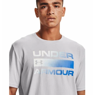 Men’s T-Shirt Under Armour Team Issue Wordmark SS - Halo Gray