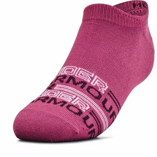 Dámske nízke ponožky Under Armour Women's Essential NS 6 párov - Exuberant Pink