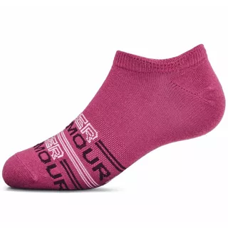 Women’s No-Show Socks Under Armour Essential – 6-Pack - Pink Quartz