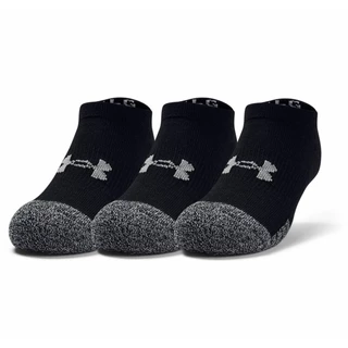 Youth HeatGear No-Show Socks Under Armour – 3-Pack - White - Black