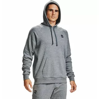 Pánska mikina Under Armour Rival Fleece Hoodie - Pitch Gray Light Heather