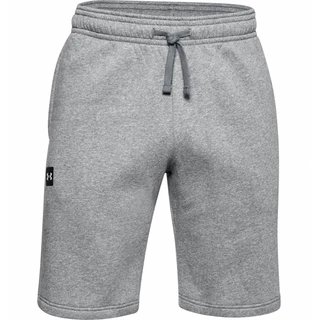 Men’s Shorts Under Armour Rival Fleece - Black - Pitch Gray Light Heather