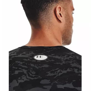 Men’s Compression T-Shirt Under Armour HG Armour Camo Comp SS - White