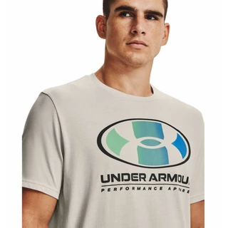 Pánske tričko Under Armour Multi Color Lockertag SS - Summit White