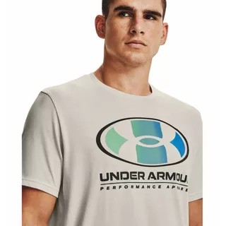 Under Armour Multi Color Lockertag Herren T-Shirt - Summit White