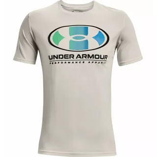 Under Armour Multi Color Lockertag Herren T-Shirt - Summit White - Summit White