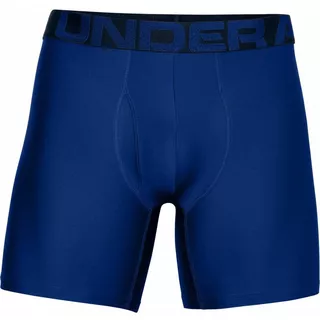 Men’s Boxer Jocks Under Armour Tech 6in – 2-Pack - Mod Gray Light Heather - Royal