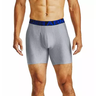 Men’s Boxer Jocks Under Armour Tech 6in – 2-Pack - Black