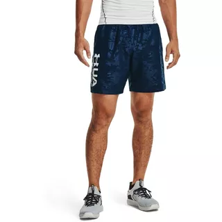 Men’s Woven Emboss Shorts Under Armour - Academy/White