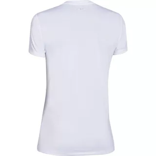 Women’s V-Neck T-Shirt Under Armour Tech SSV – Solid - White