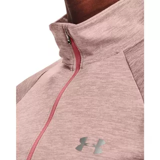 Dámská funkční mikina Under Armour New Tech 1/2 Zip - Twist - Black/Black/Metallic Silver