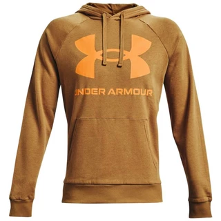 Men’s Hoodie Under Armour Rival Fleece Big Logo HD - Antique Ochre