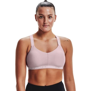 Women’s Sports Bra Under Armour Crossback Low - Indigo - Dash Pink