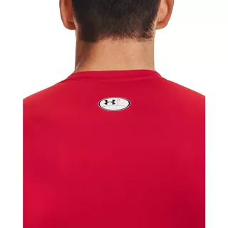 Men’s Compression T-Shirt Under Armour HG Armour Comp LS - Red