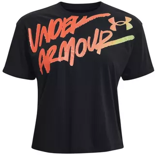 Dámské triko Under Armour Live Chroma Graphic Tee - Black