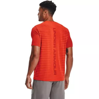 Pánske tričko Under Armour Seamless Wordmark SS - Royal